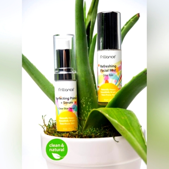 Frilliance Clear Skin Kit Perfecting Primer Serum & Facial Mist for Acne - Picture 1 of 16